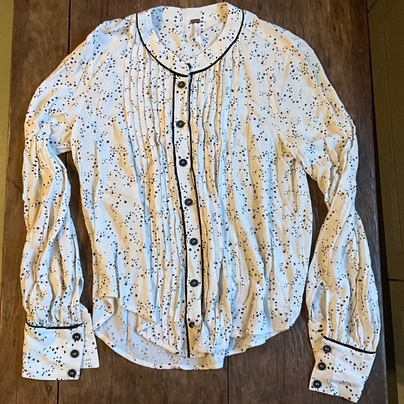 Free People Starry Blouse Size XS - Picture 1 of 1